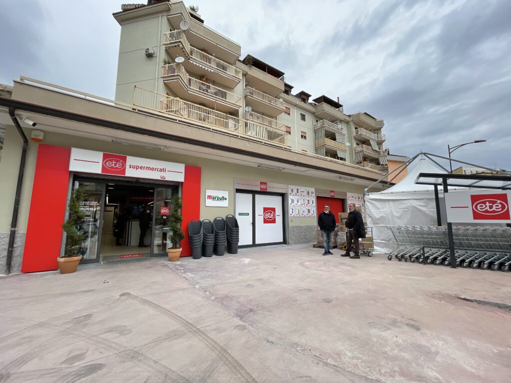 SUPERMERCATO ETE’ GRUPPO MARZULLO – VIA SANTA MARIA DI COSTANTINOPOLI – EBOLI (SA)